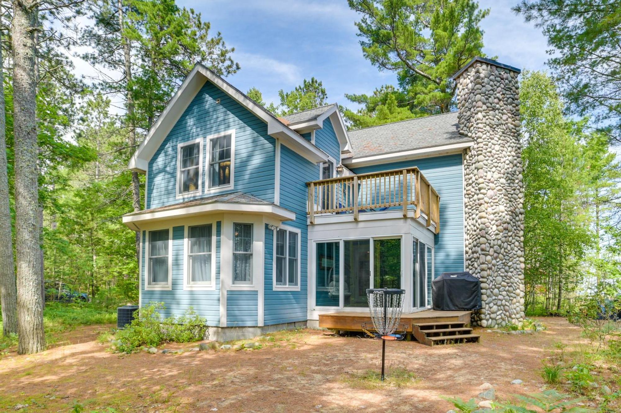 Waterfront Cheboygan Home With Fire Pit Exterior foto